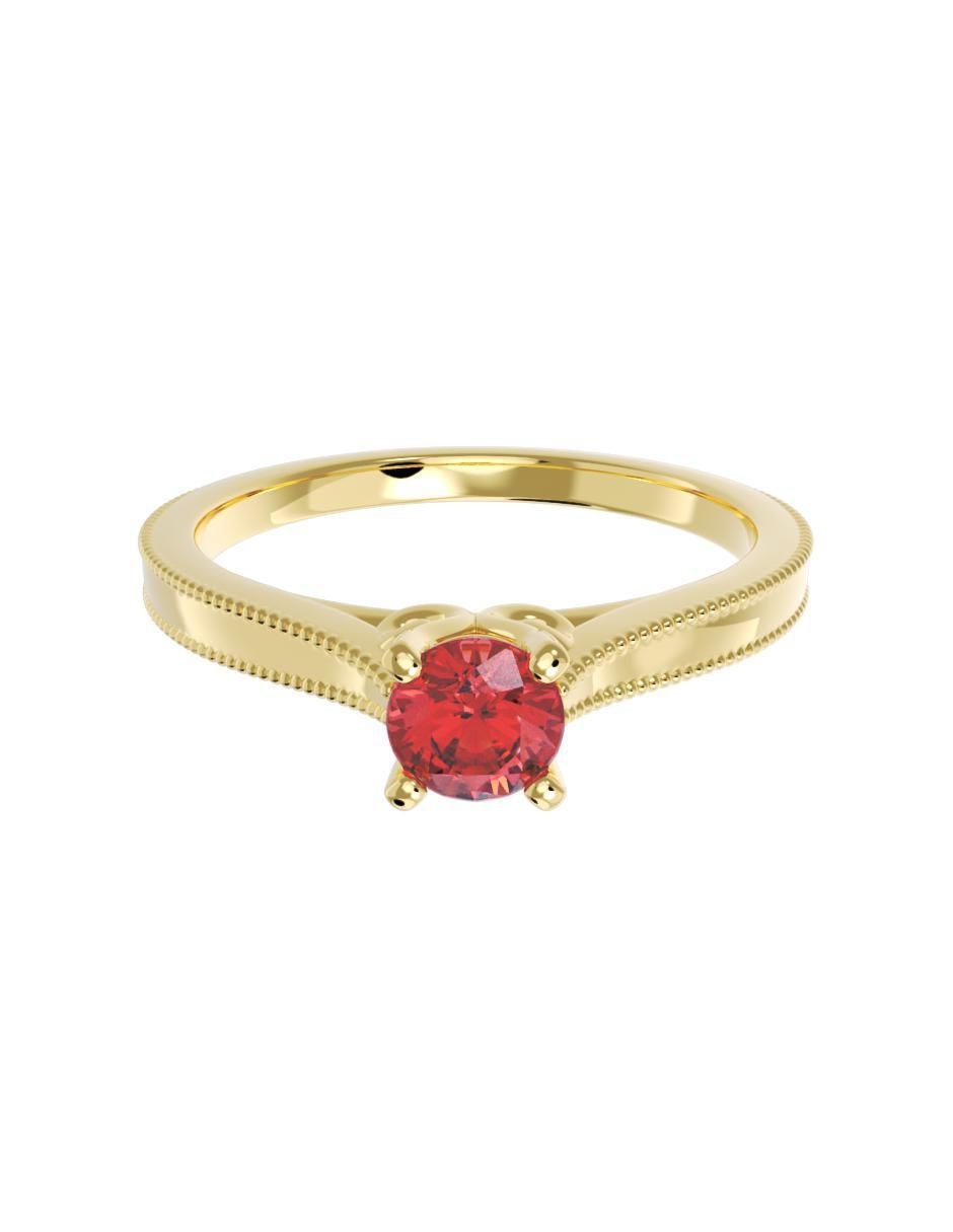 Anillo de compromiso 14 k Anillo de compromiso 14 k