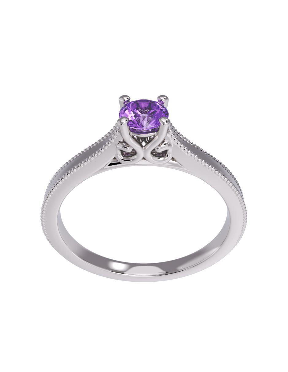 Anillo de compromiso 14 k 2