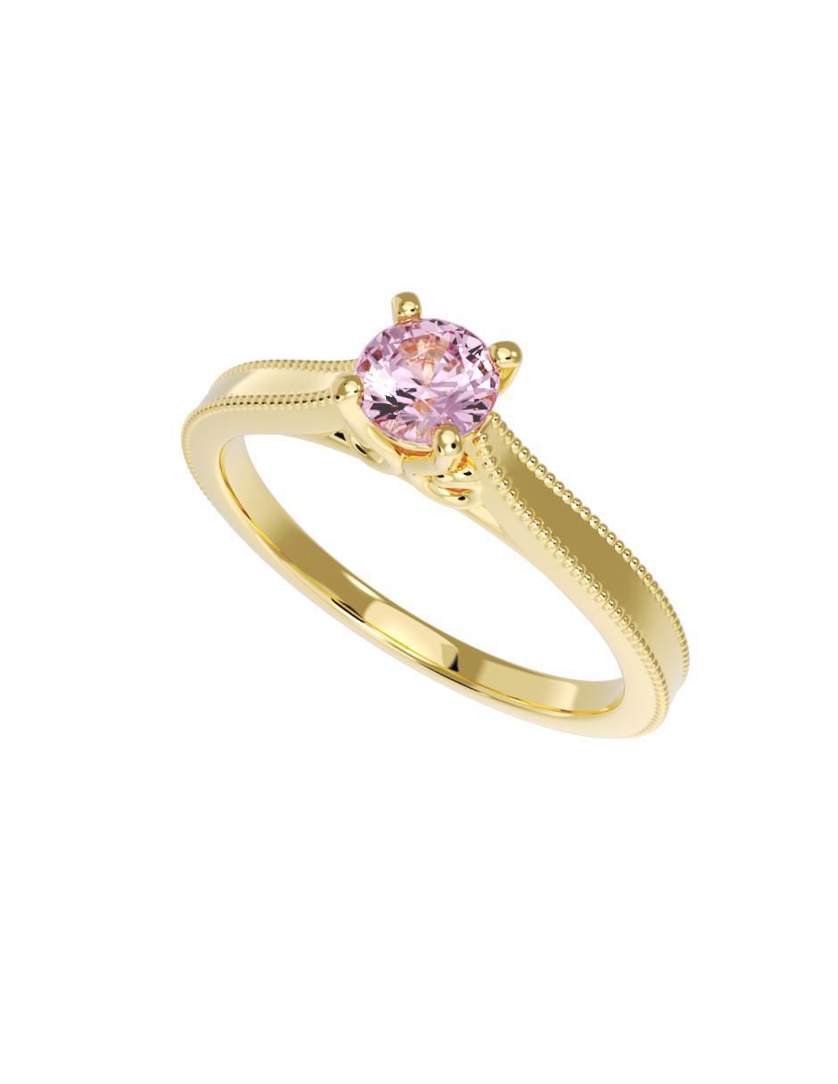 Anillo de compromiso 14 k 2