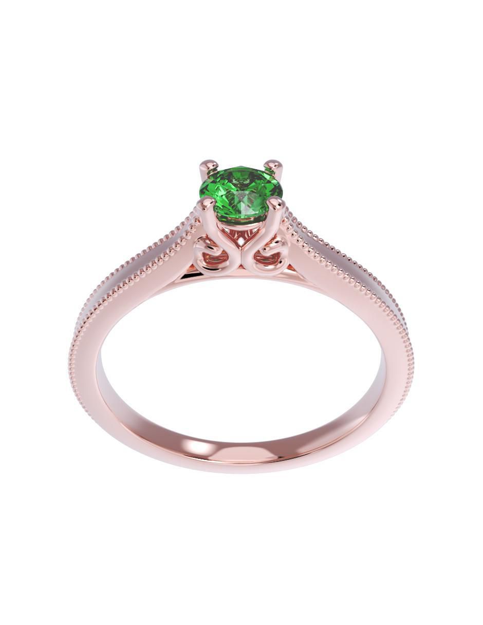 Anillo de compromiso 14 k 2