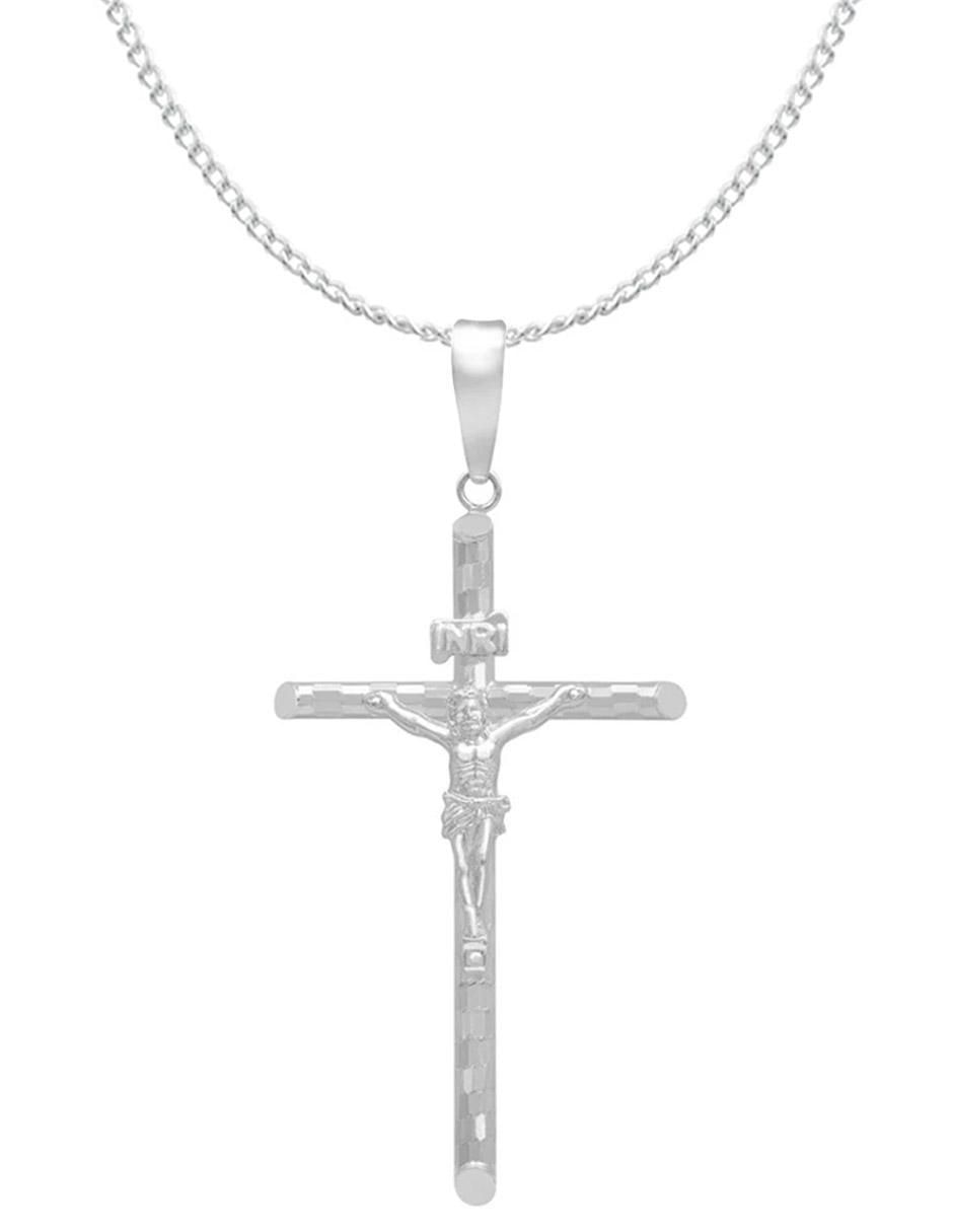 Collar cruz de plata P 925 2