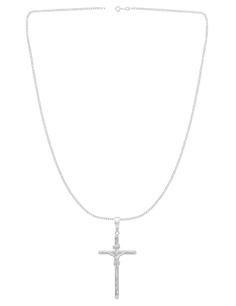 Collar cruz de plata P 925 4
