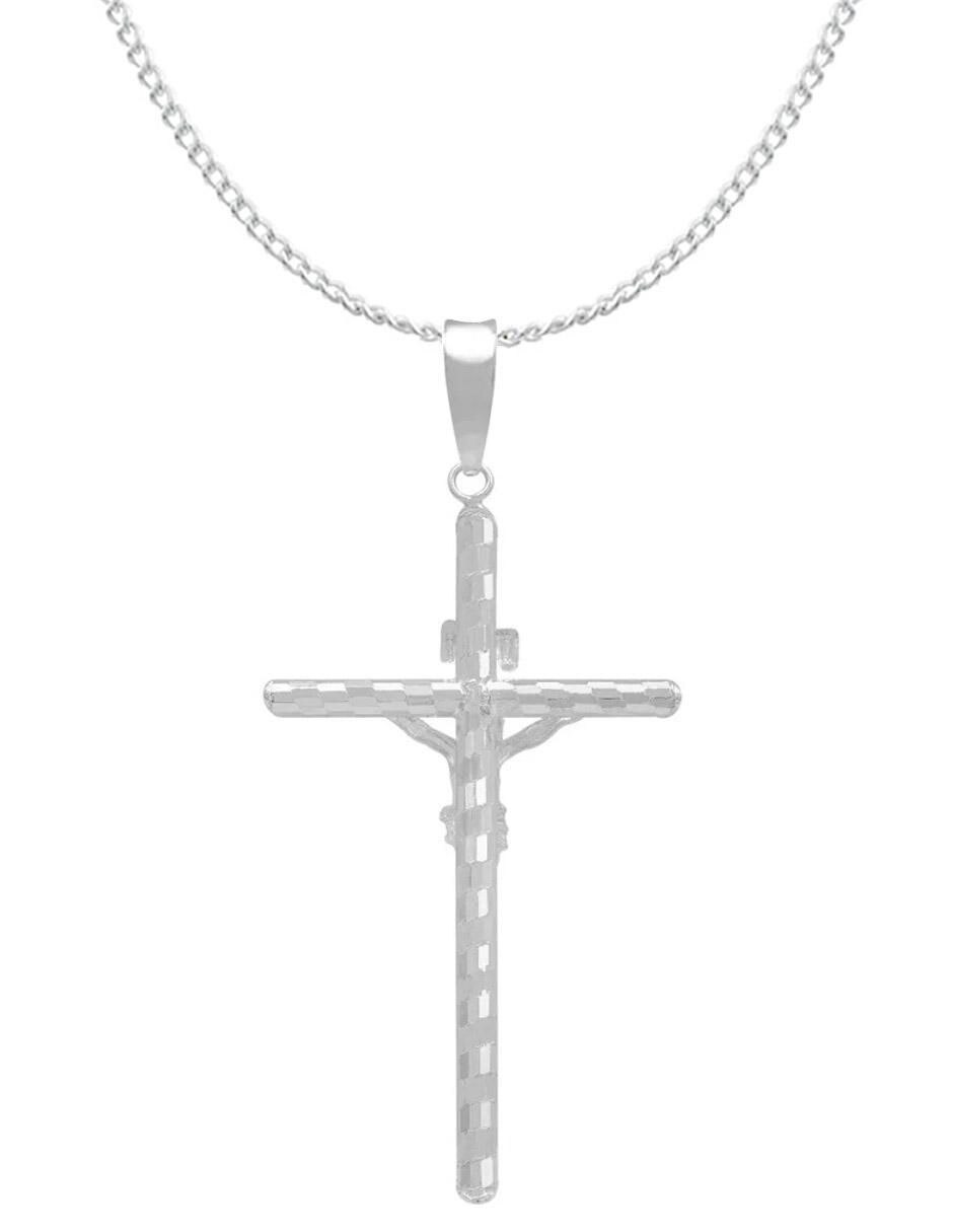 Collar cruz de plata P 925 5