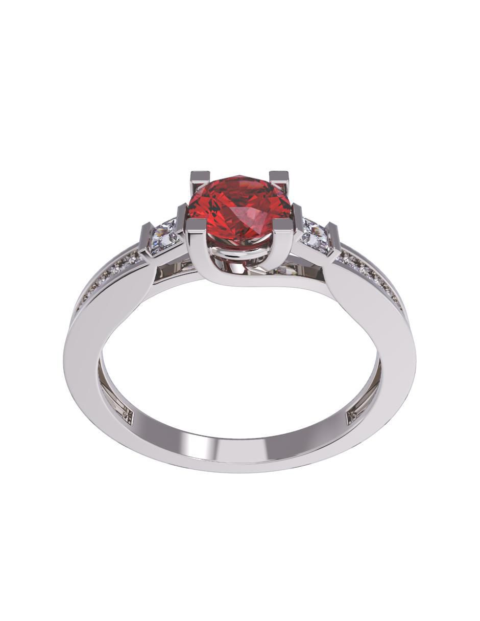 Anillo de compromiso 14 k 2