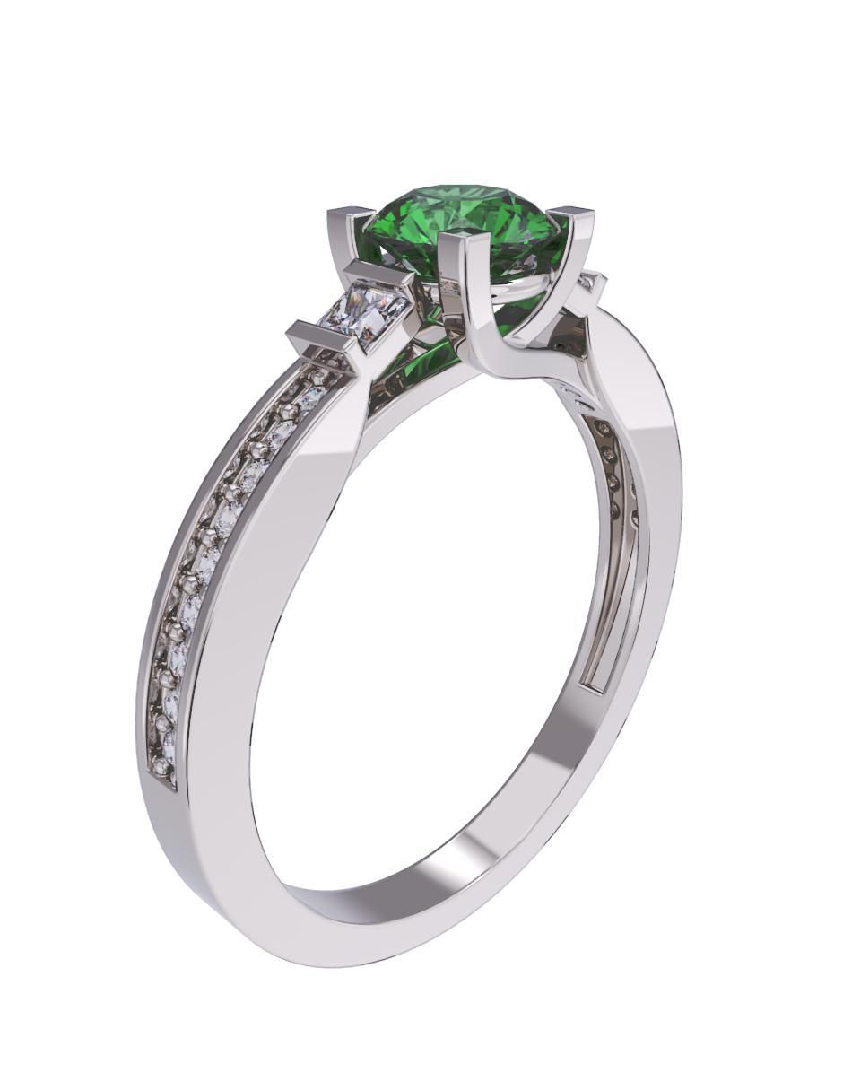 Anillo de compromiso 14 k 3