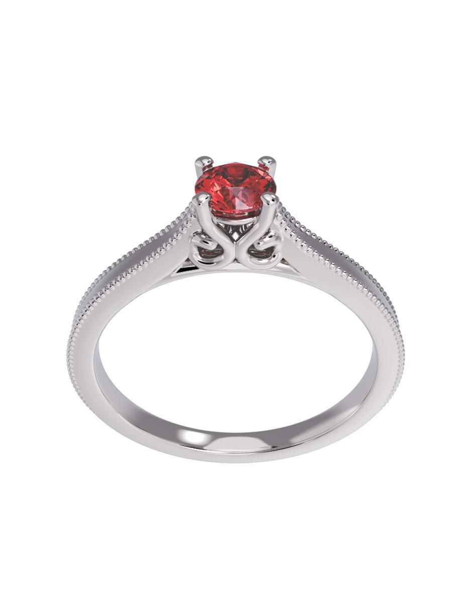 Anillo de compromiso 10 k 2