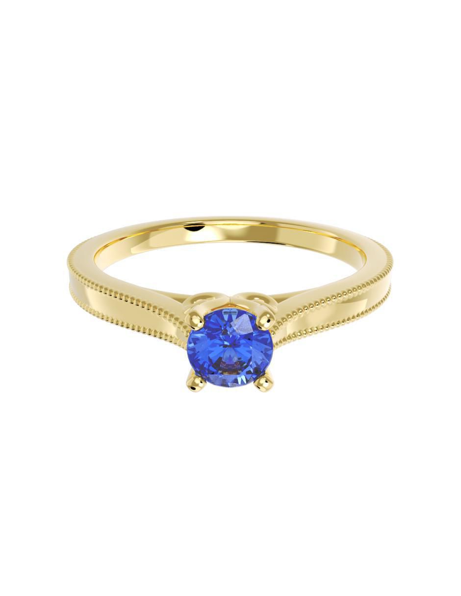 Anillo de compromiso 10 k