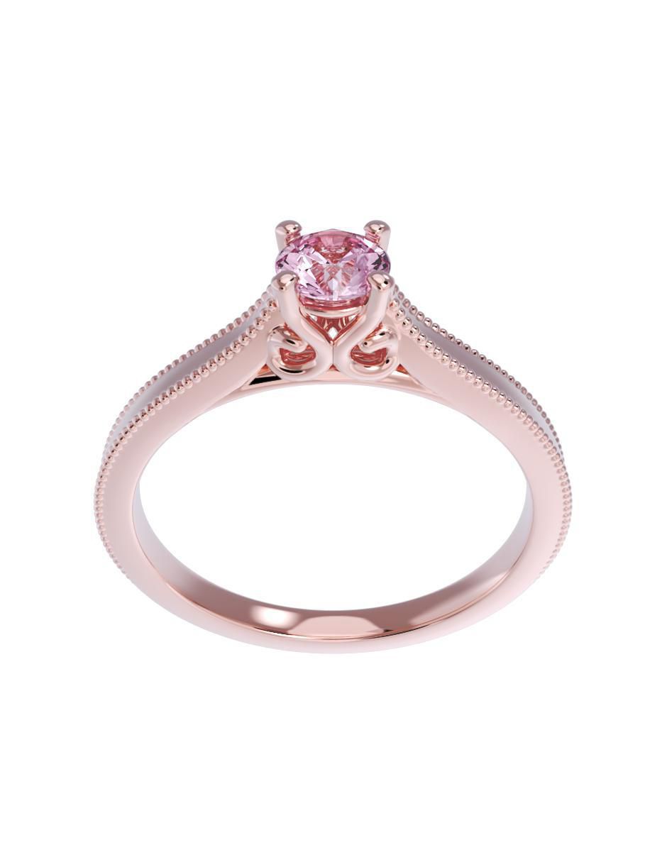 Anillo de compromiso 10 k 2
