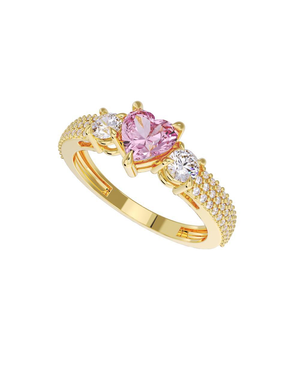 Anillo de compromiso 10 k 2