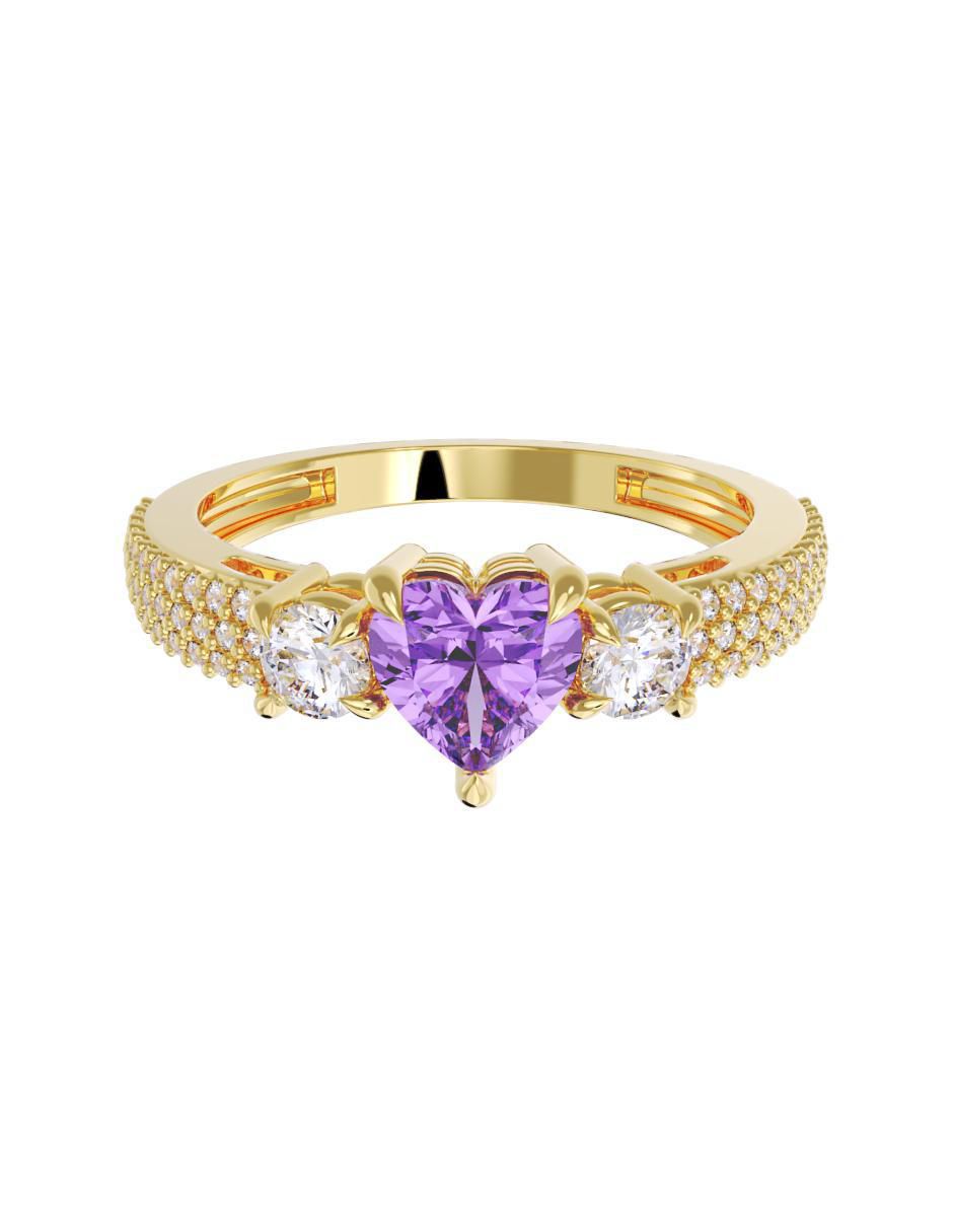 Anillo de compromiso 10 k