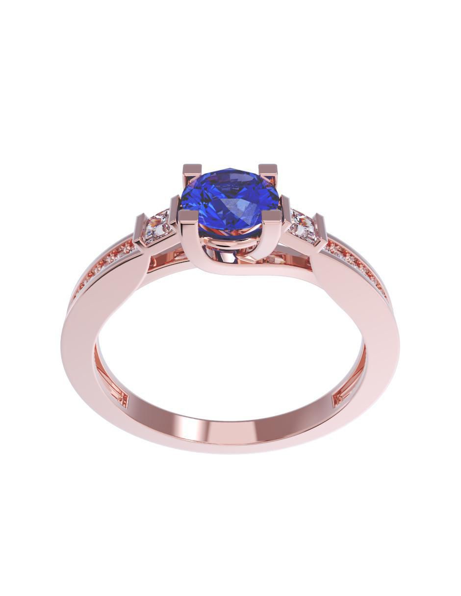 Anillo de compromiso 10 k 2