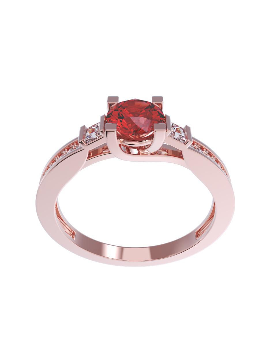 Anillo de compromiso 10 k 2