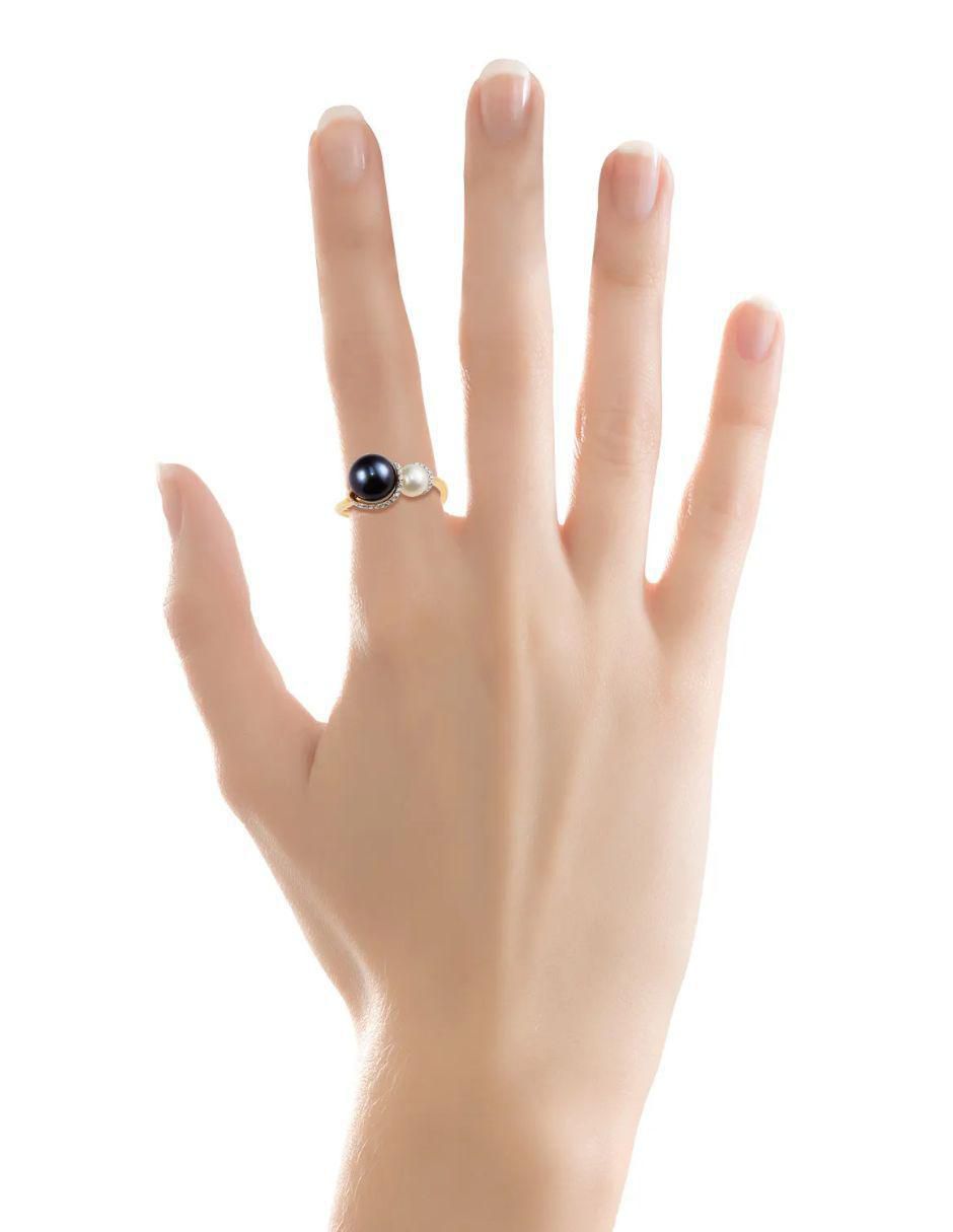 Anillo Joyerías Bizzarro 14 K de oro amarillo diamante brillante