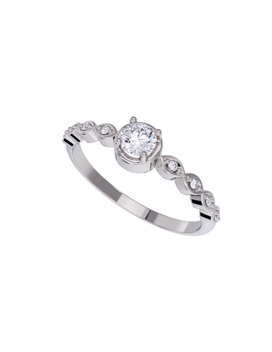 Anillo de compromiso 10 k 4