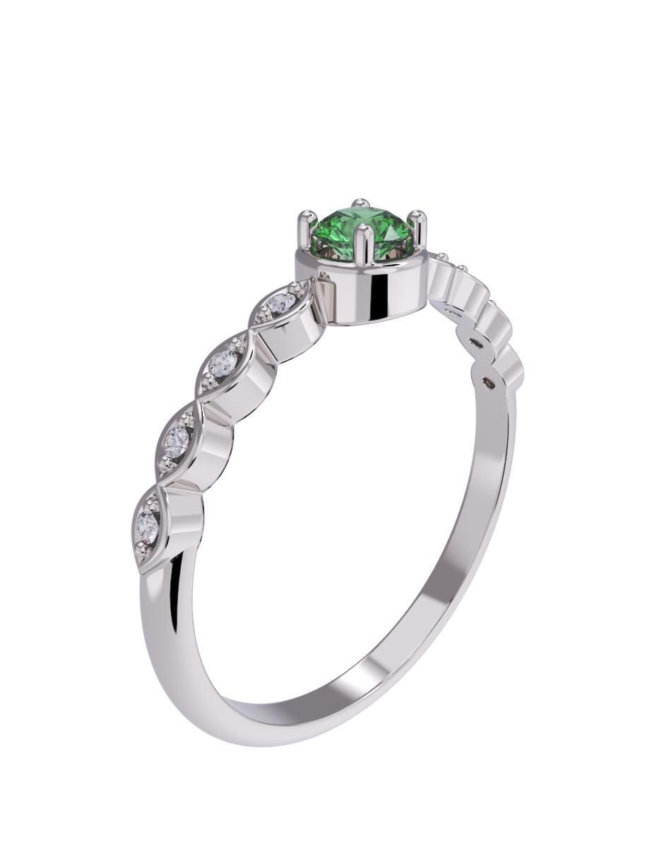 Anillo de compromiso 10 k 3