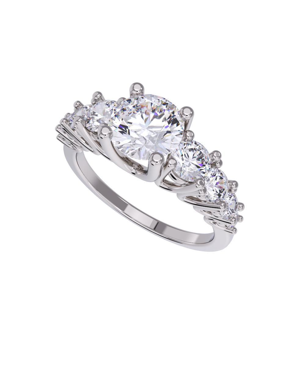 Anillo de compromiso 10 k 4