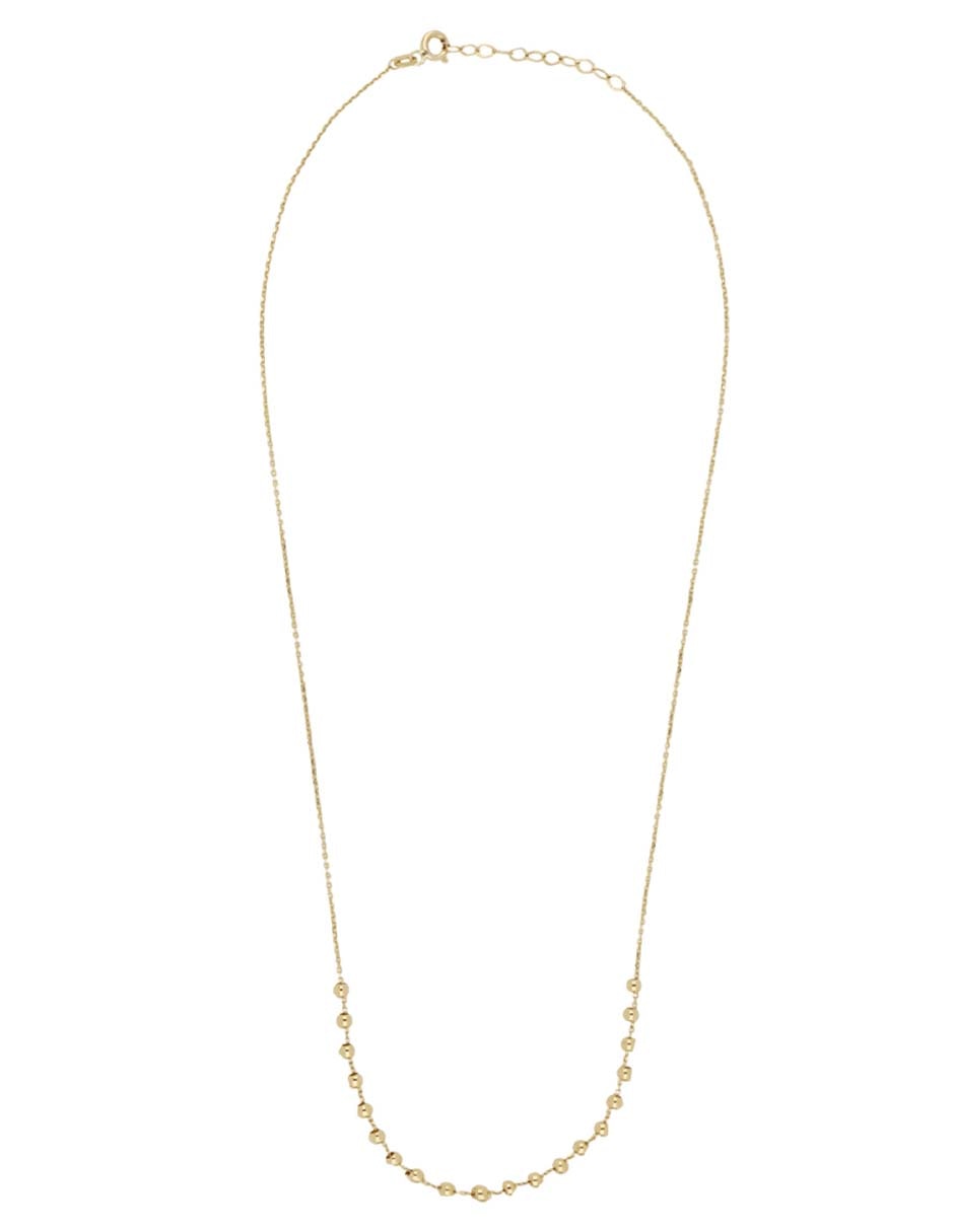Gargantilla Dinasti de oro amarillo 14 k