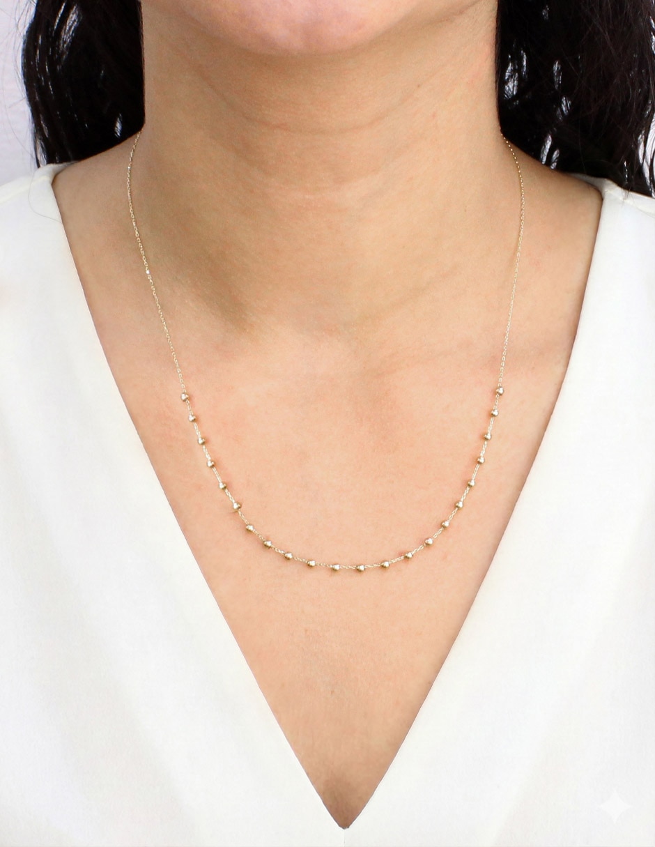 Gargantilla de oro amarillo 14 k Gargantilla de oro amarillo 14 k