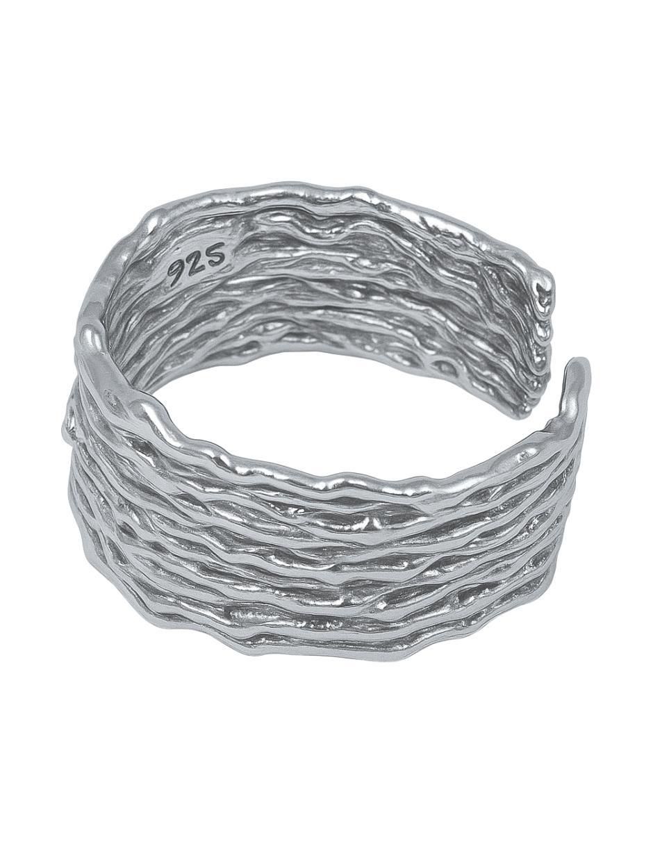 Anillo Moda P 925 de plata brillante