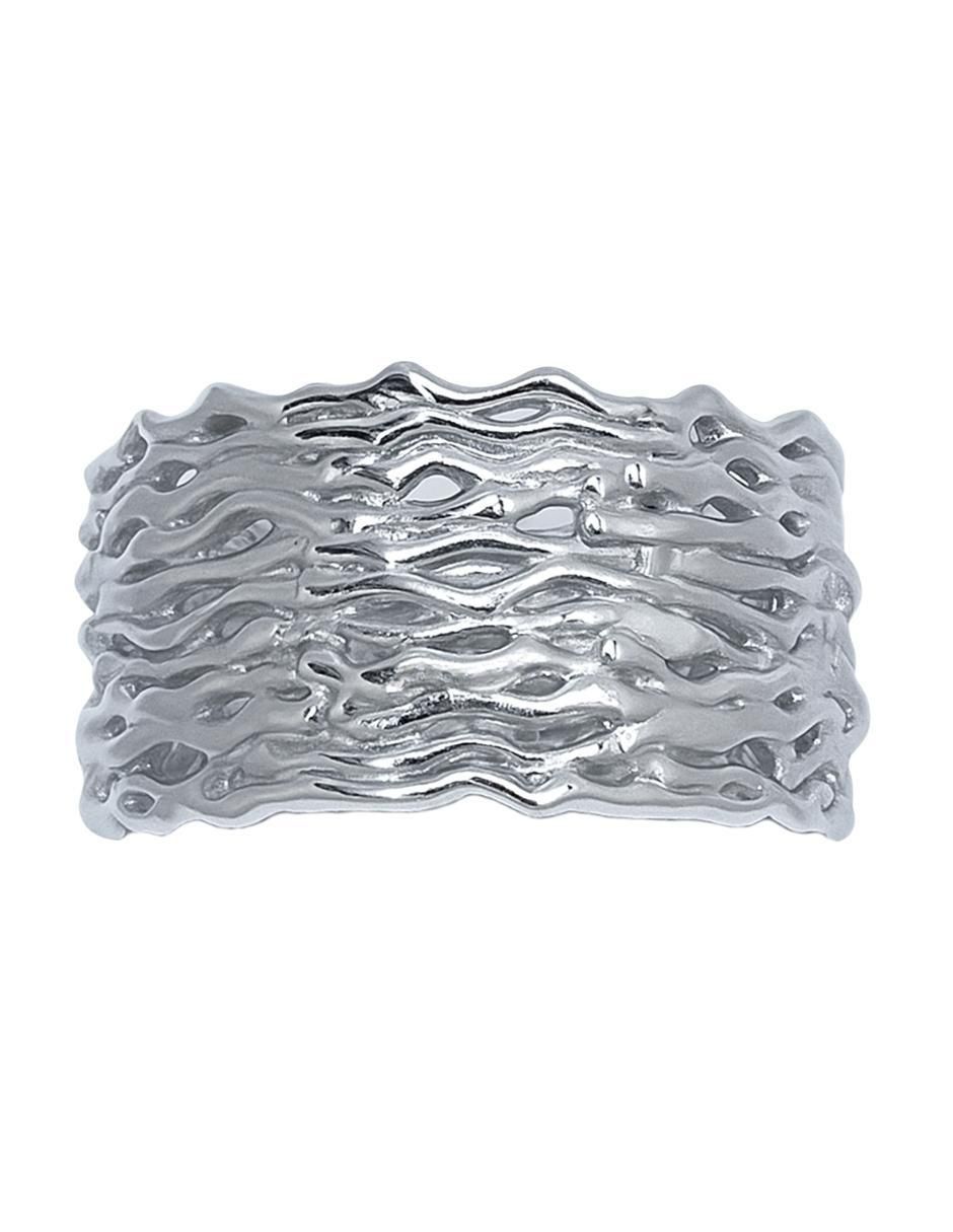 Anillo Moda P 925 de plata brillante