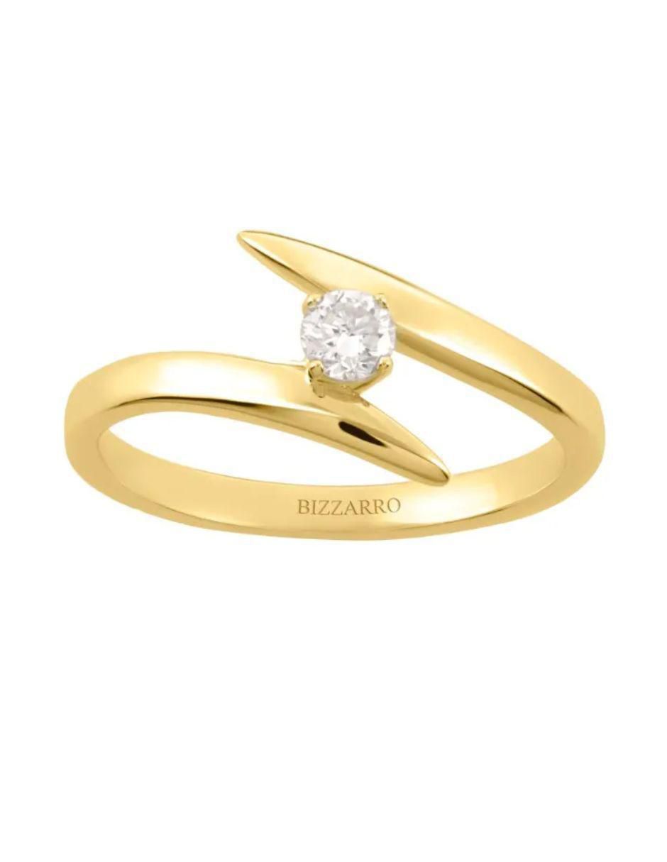 Solitario de oro 14 k diamante Solitario de oro 14 k diamante