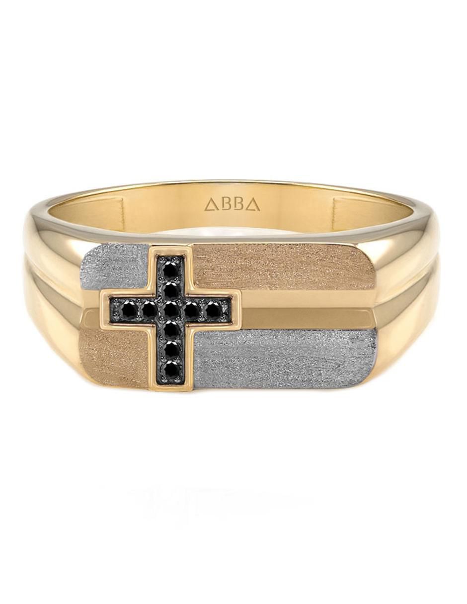 Anillo 10 k de oro zirconia brillante Anillo 10 k de oro zirconia brillante