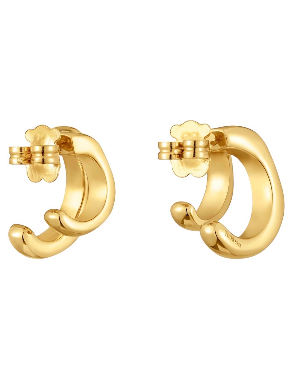 Aretes de aro de plata P 925 3