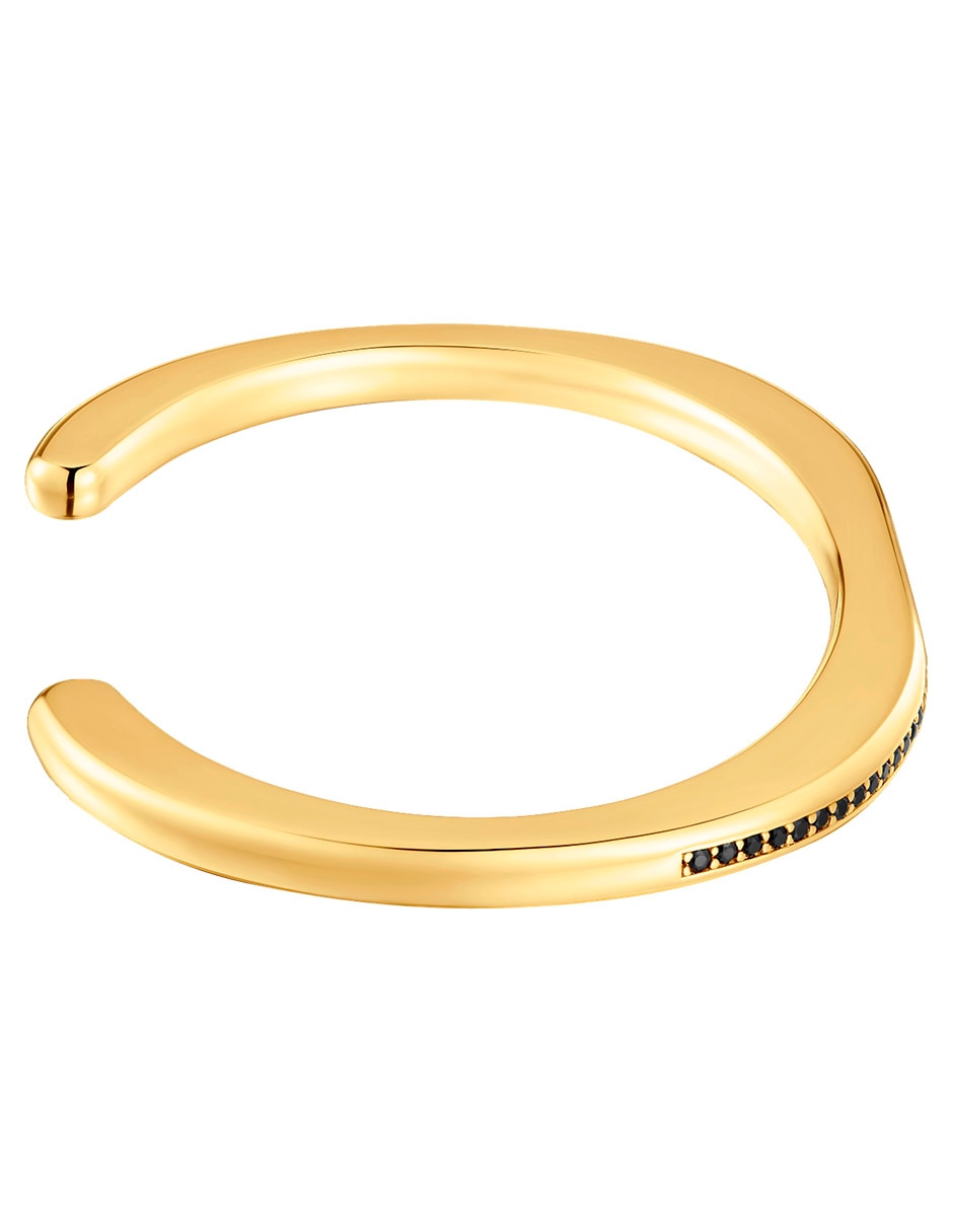 Pulsera de plata P 925 con espinela Tous Line acabado baño de oro 2