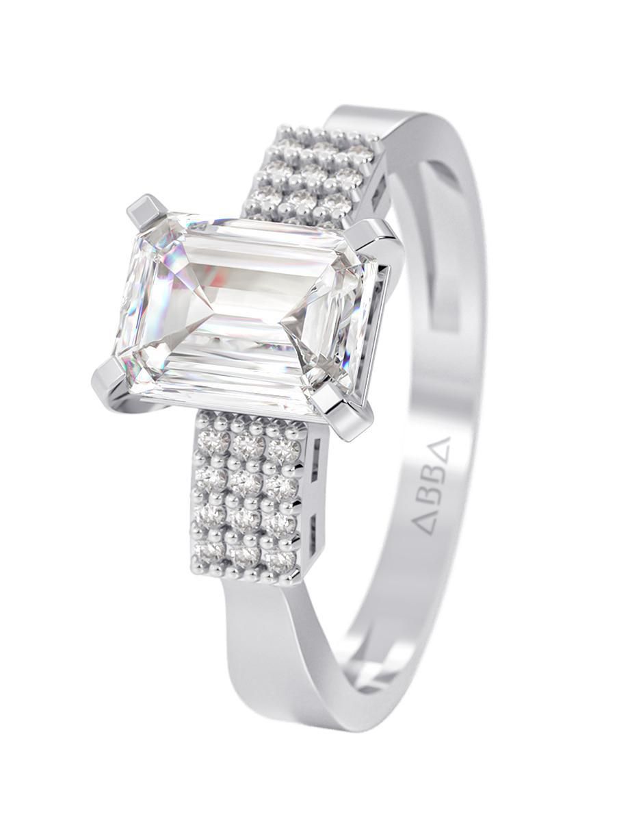 Anillo de compromiso 10 k 4