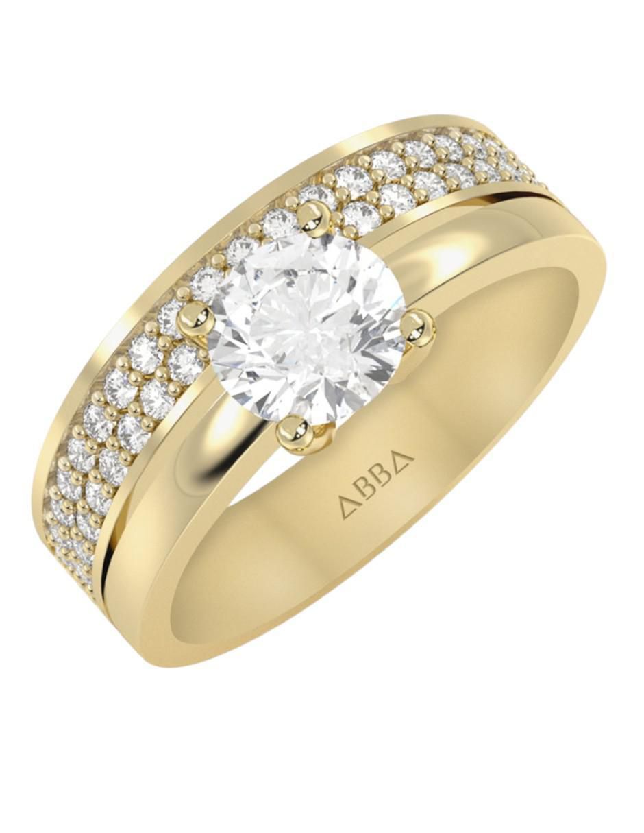 Anillo de compromiso 10 k 6