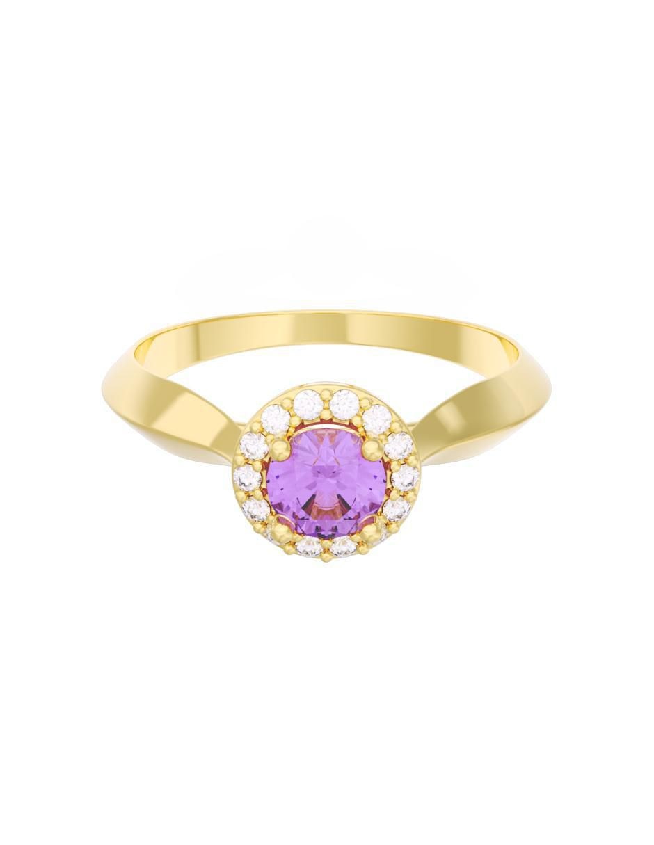 Anillo de compromiso 14 k Eternidad Anillo de compromiso 14 k Eternidad