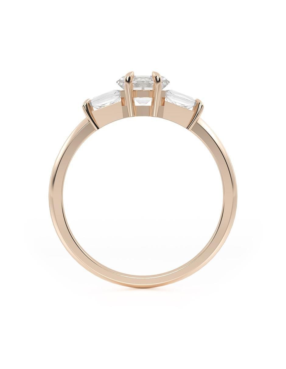 Anillo de compromiso 10 k 4