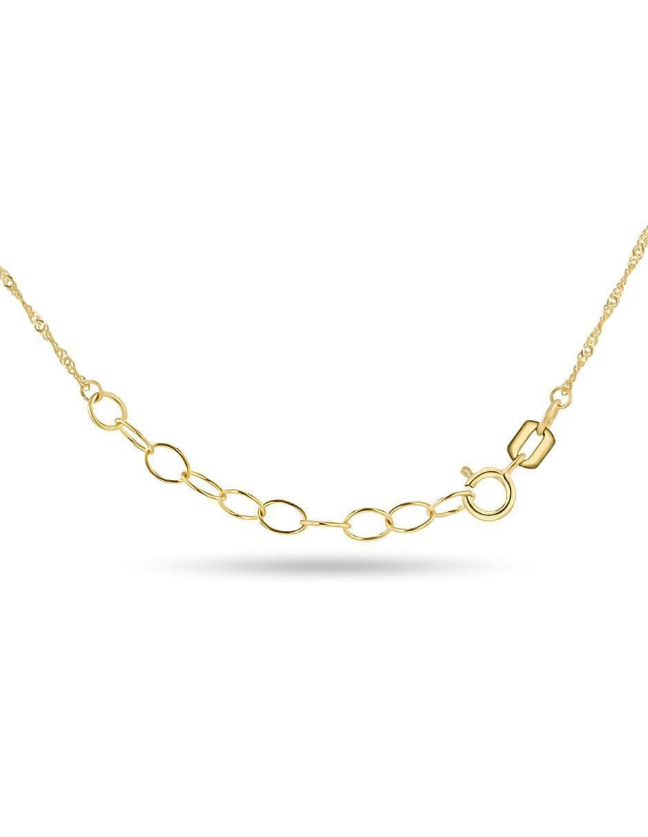 Gargantilla de estrella de oro florentino 14 K