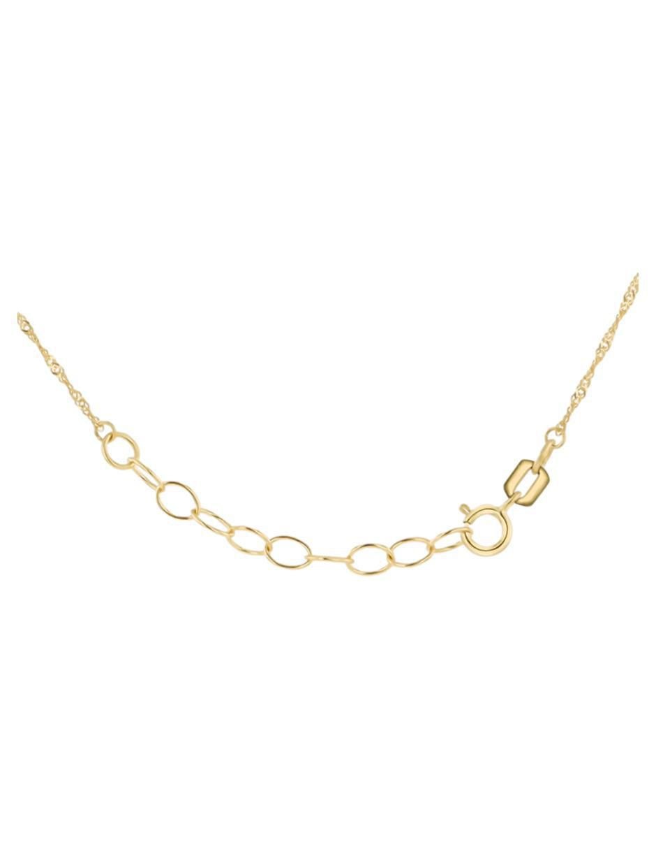 Gargantilla de llave de oro florentino 14 K
