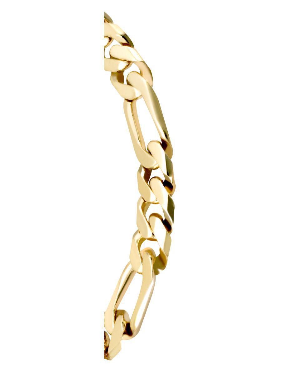 Pulsera de oro amarillo 14 K acabado brillante 4
