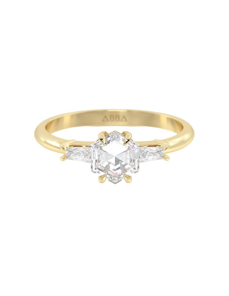 Anillo de compromiso 14 k Anillo de compromiso 14 k