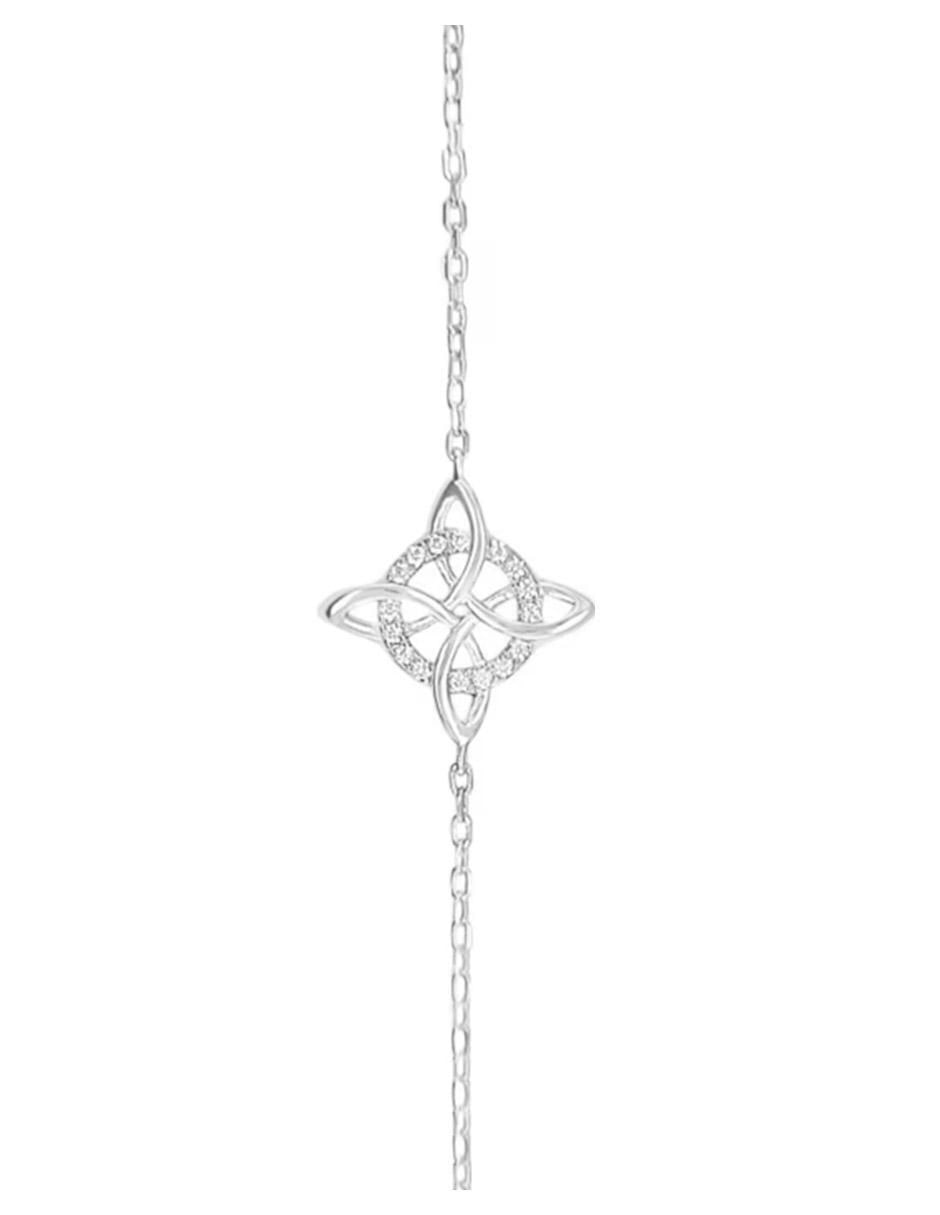 Pulsera de plata con zirconia P 925 2