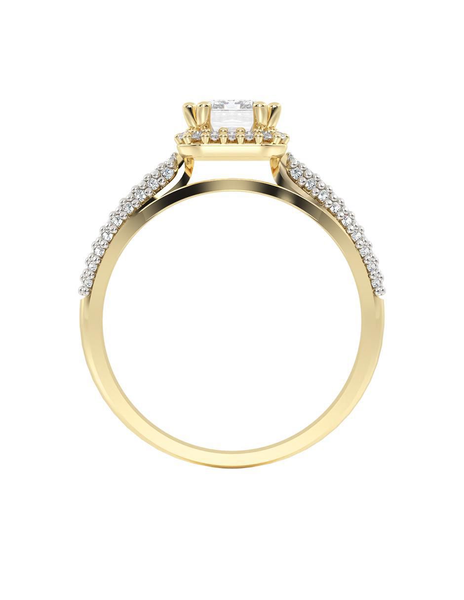 Anillo de compromiso 14 k 5