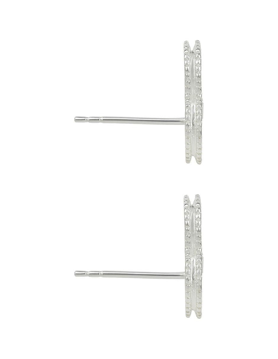 Aretes de plata P 925 con acabado pulido 4