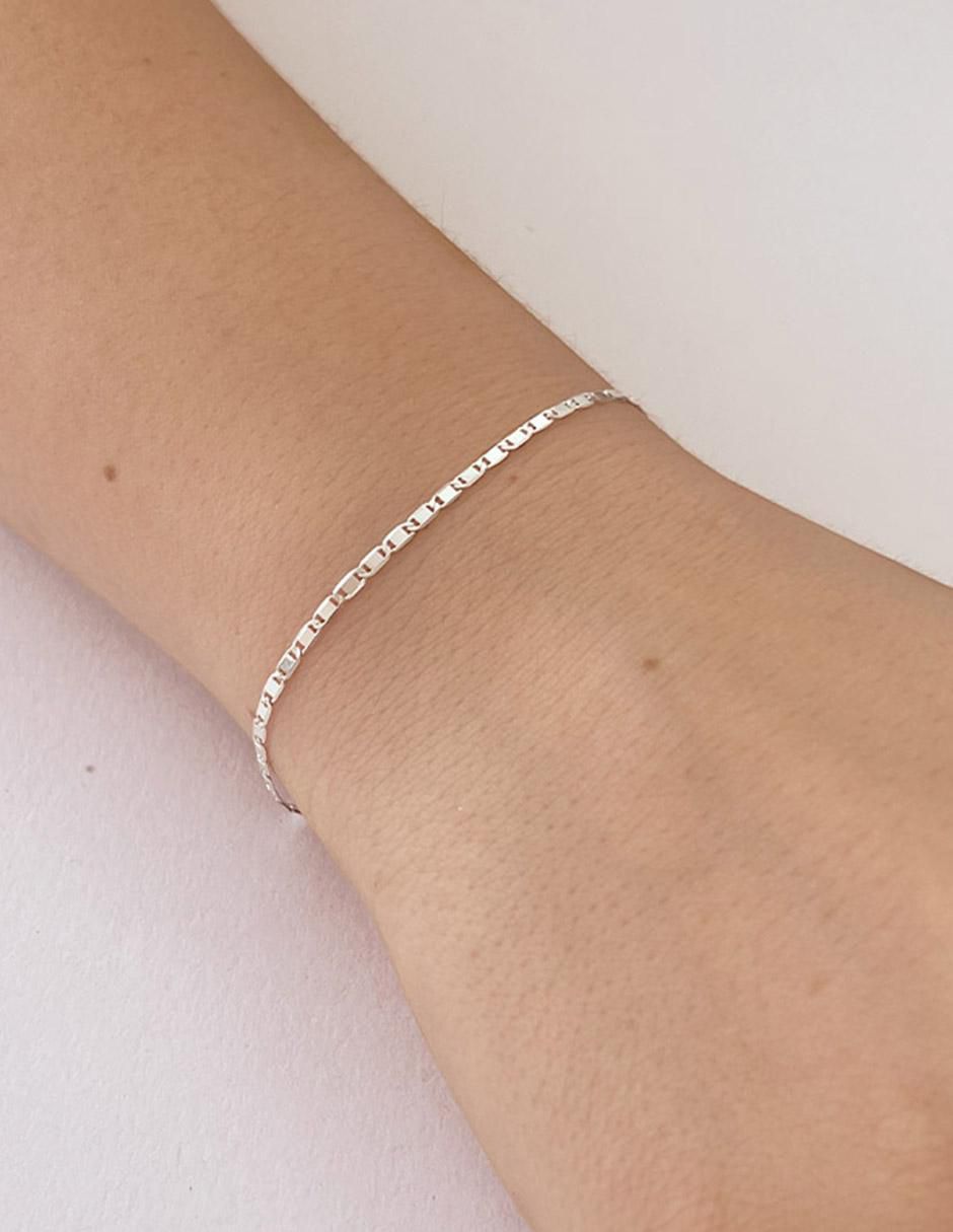 Pulsera de plata P 925 acabado pulido 4