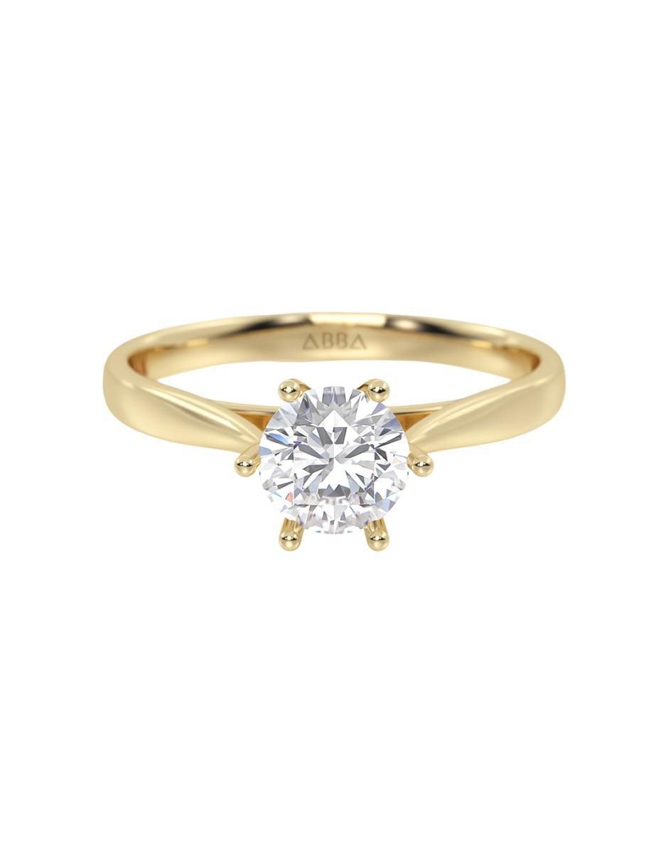 Anillo de compromiso 10 k