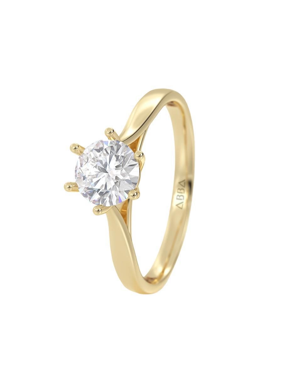 Anillo de compromiso 10 k 5