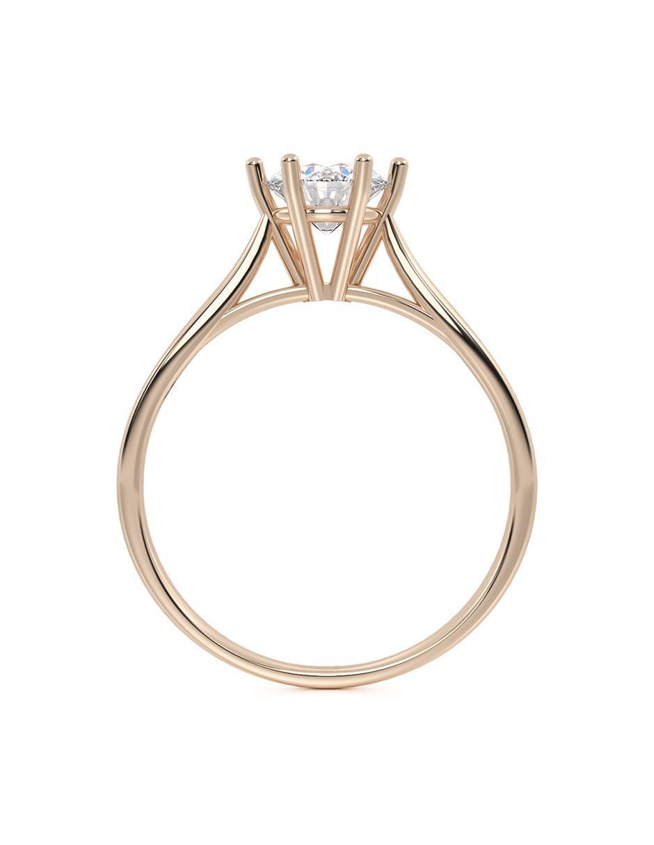 Anillo de compromiso 10 k 2
