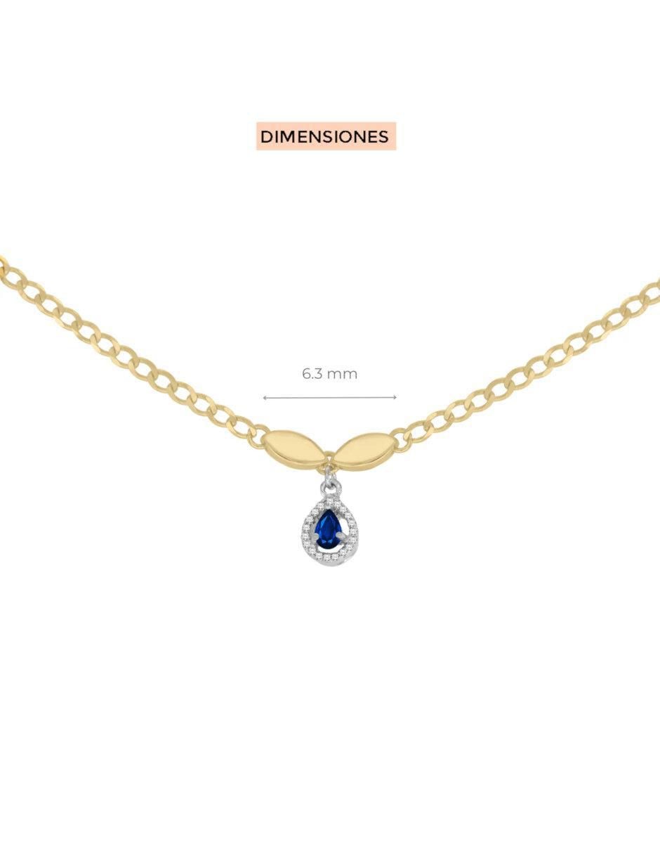 Gargantilla de ovalado Fascinare Cristina de oro 14 K 3