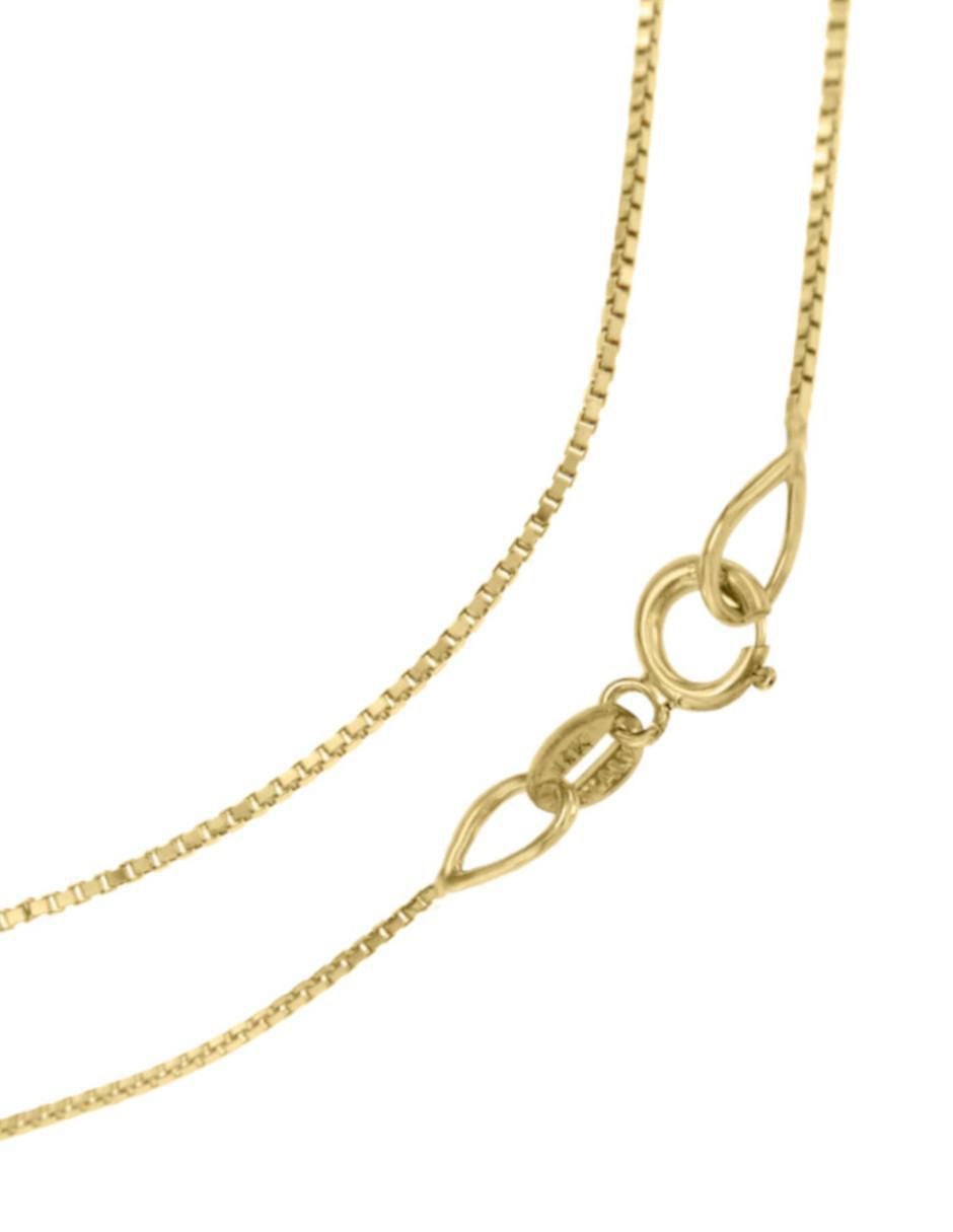 Gargantilla rectangular Fascinare Kalifa de oro 14 K 3