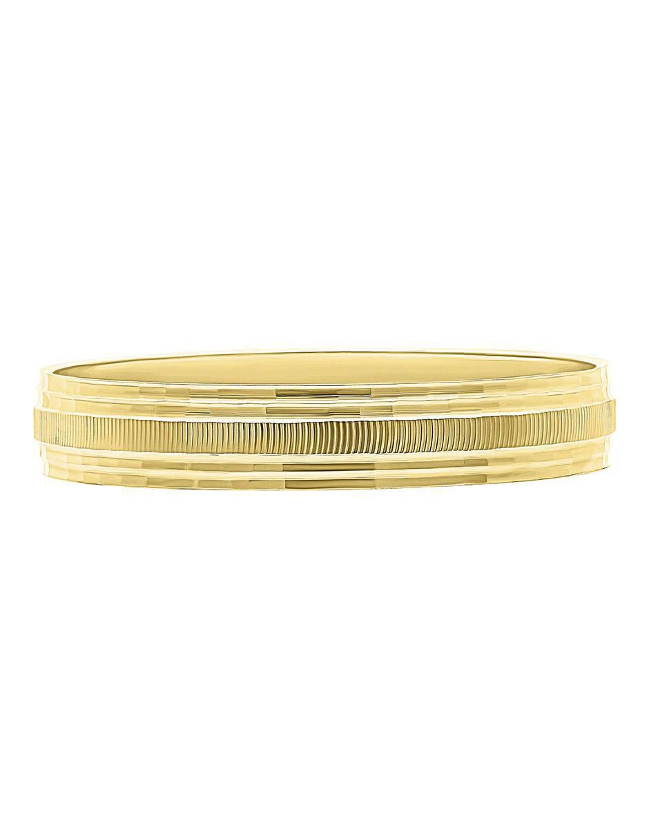 Anillo circular 10 k de oro
