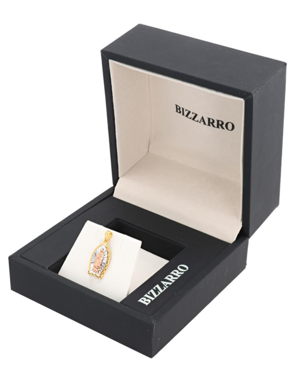 Medalla virgen de guadalupe de oro florentino 14 K