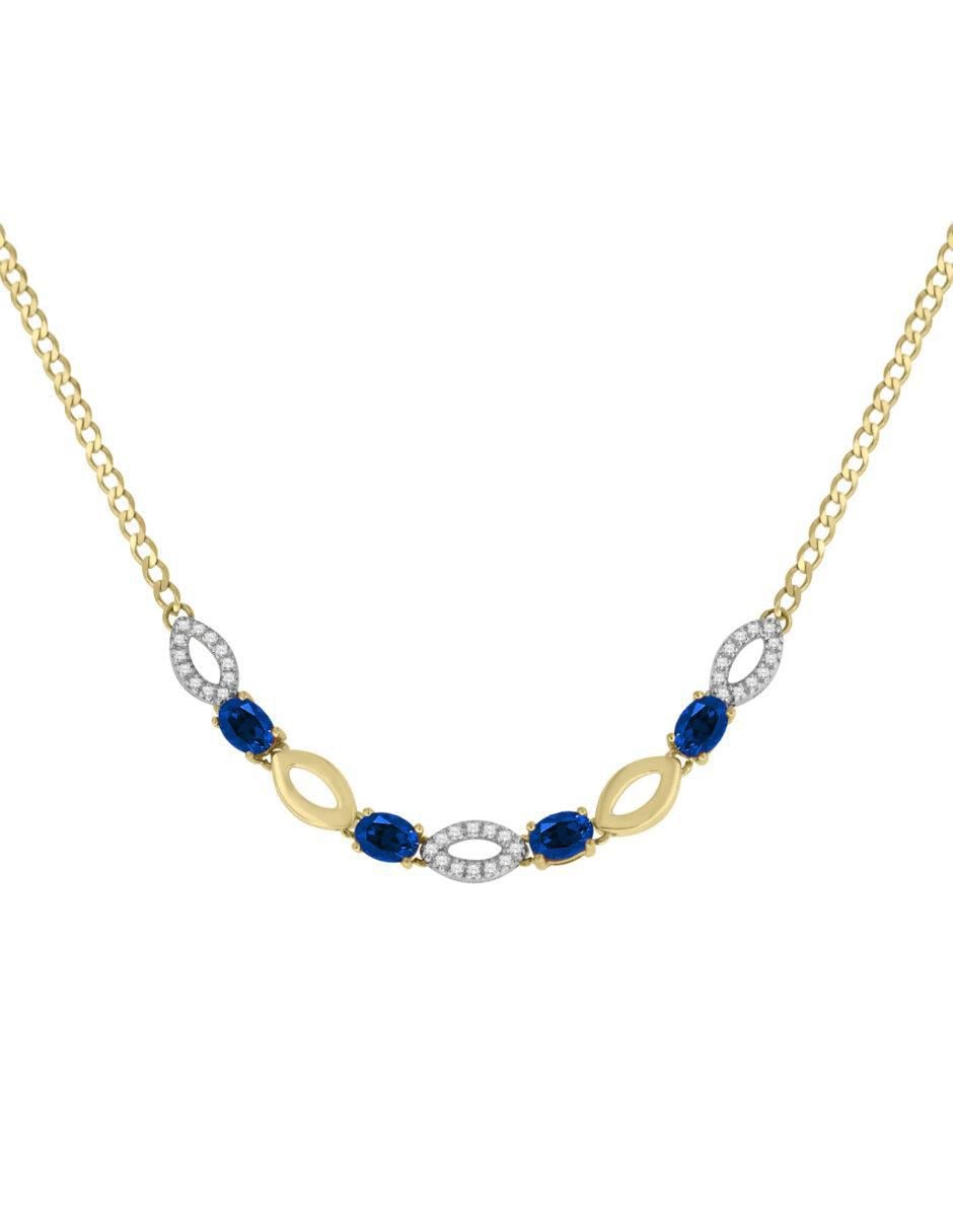 Gargantilla de ovalado Fascinare Noa de oro 14 K Gargantilla de ovalado Fascinare Noa de oro 14 K
