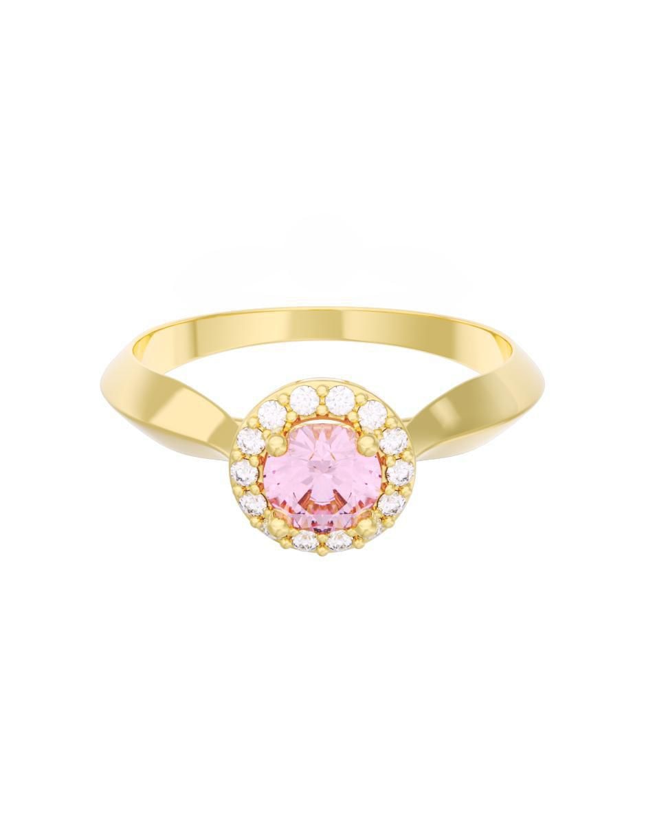 Anillo de compromiso 14 k Eternidad