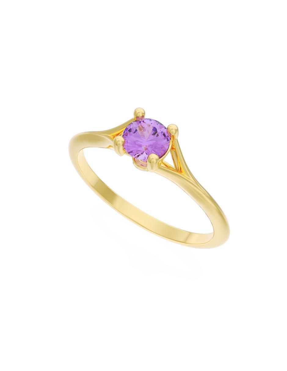 Anillo de compromiso 14 k Eternidad 2025 2